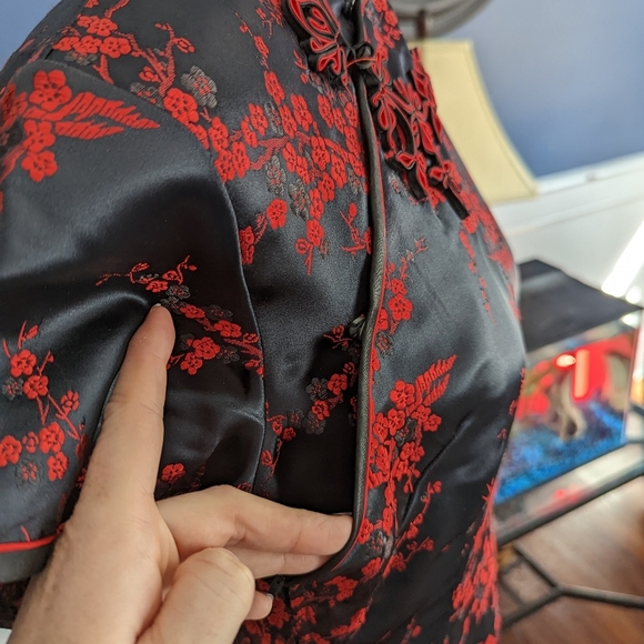 Chinese Cheongsam Qipao Full Length Dress - Picture 8 of 11